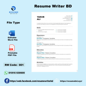 CV Design Template